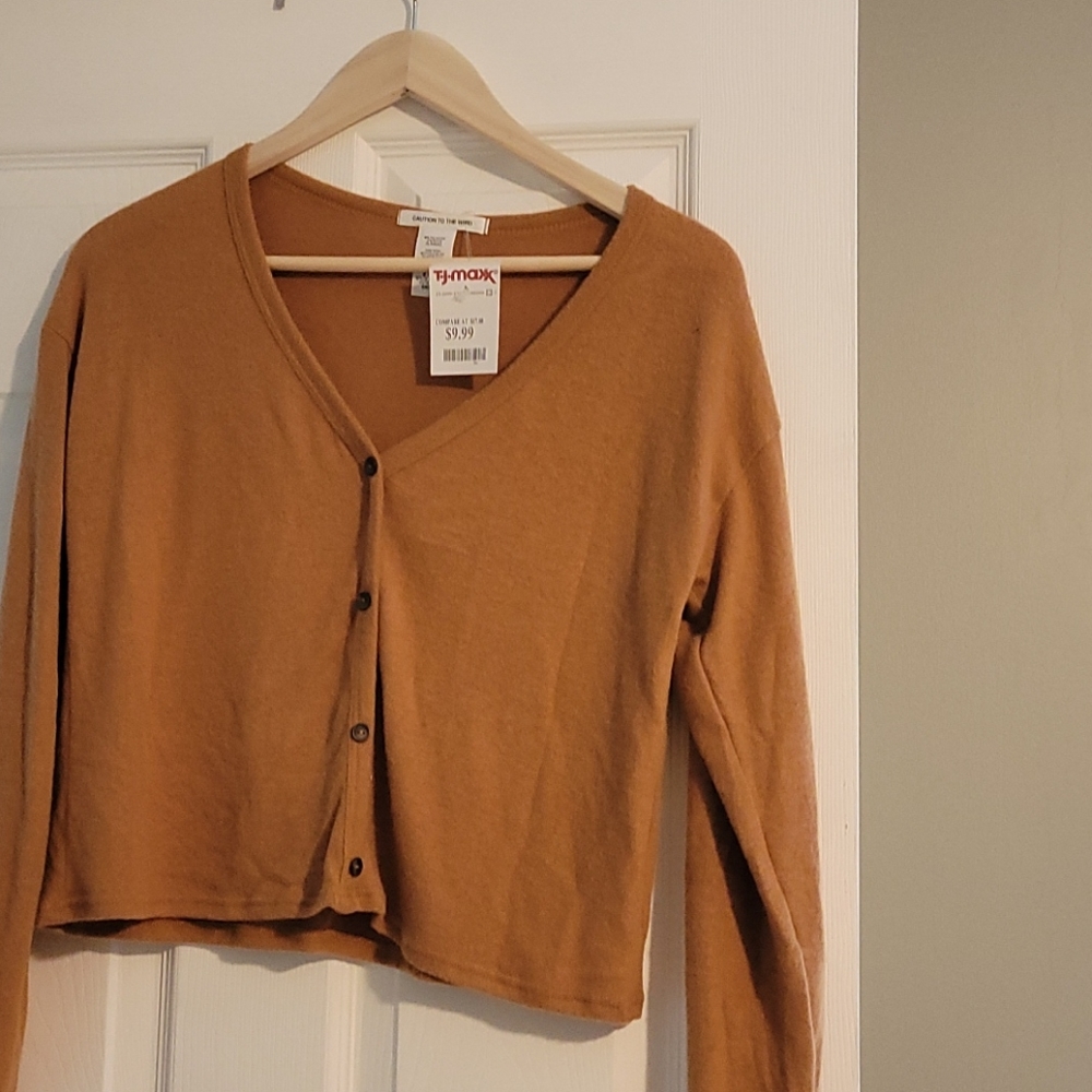 Button down cardigan